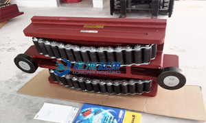 雙排輪載重滾輪小車實拍（2）